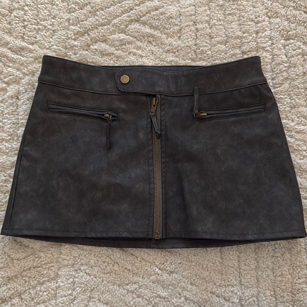Edikted Black Mini Skirt